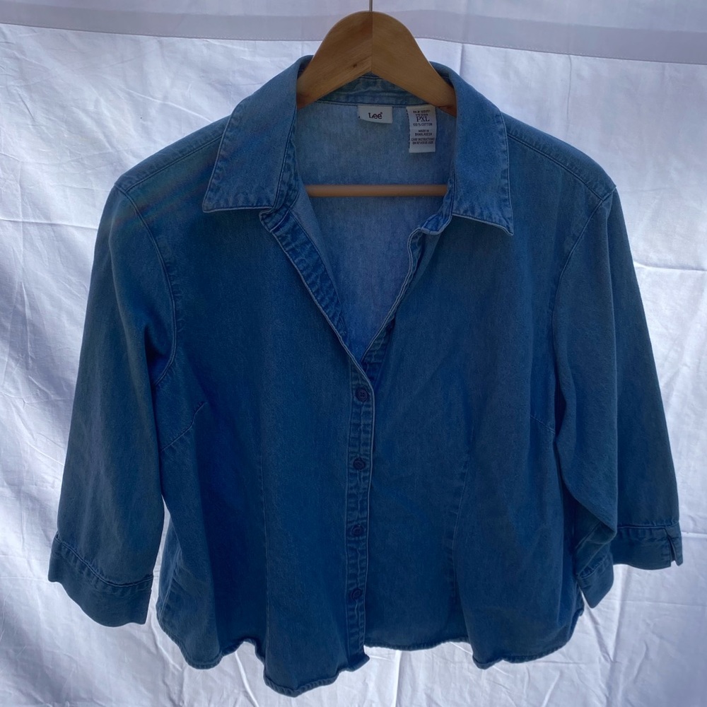 Lee Denim Button Up Shirt